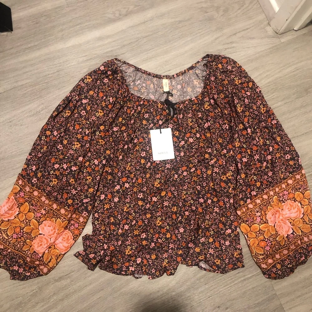 New SPELL Love Jetty Blouse Sz XL and XXL